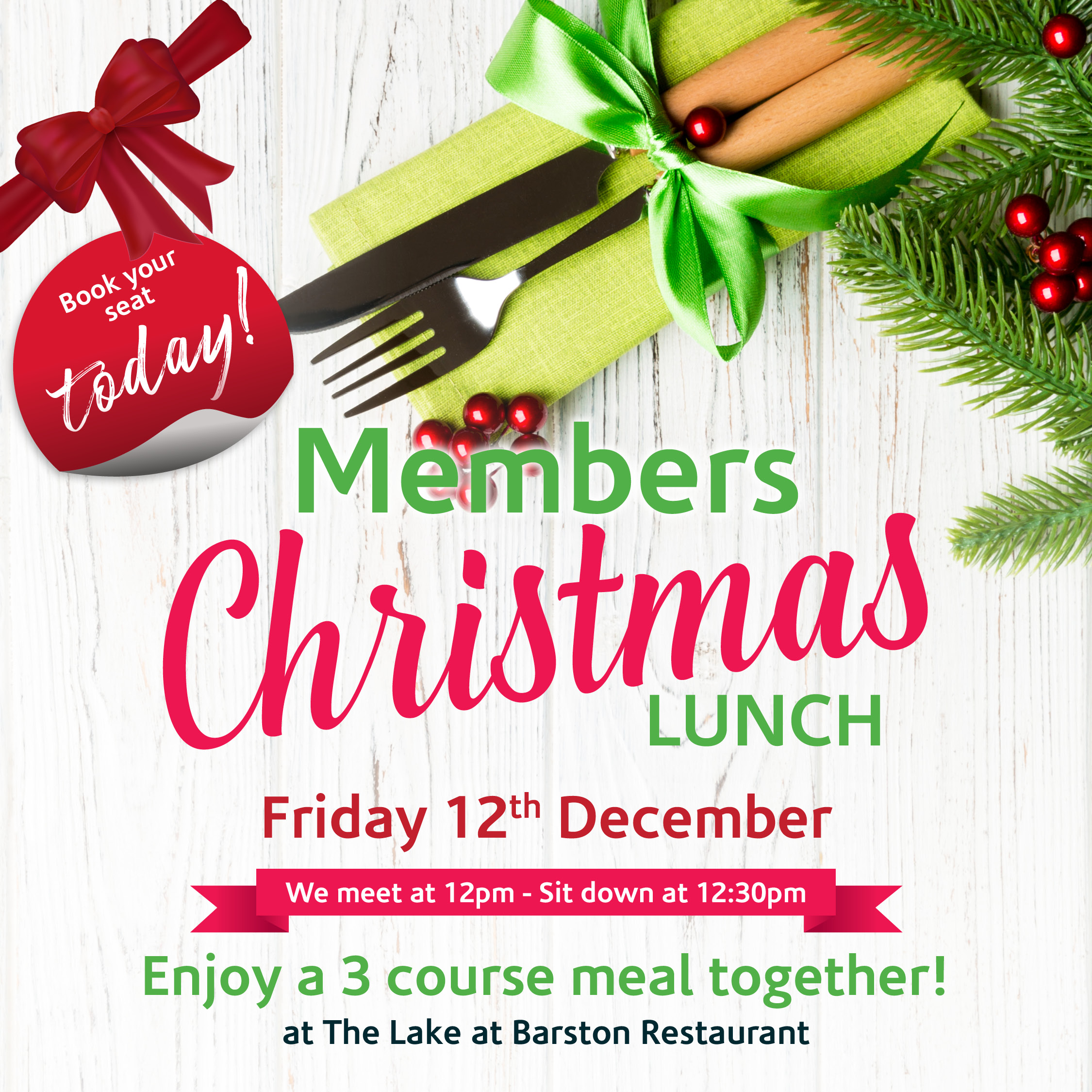 Gym Members Christmas Lunch