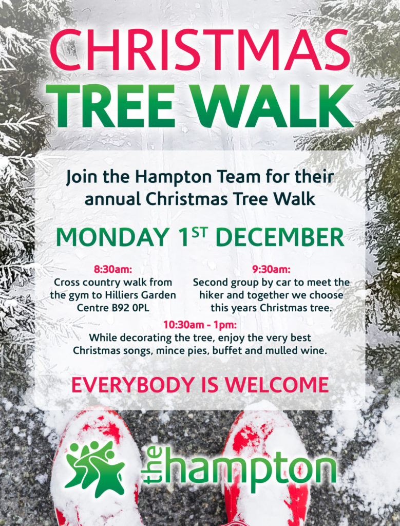The hampton gym solihull christmas tree walk