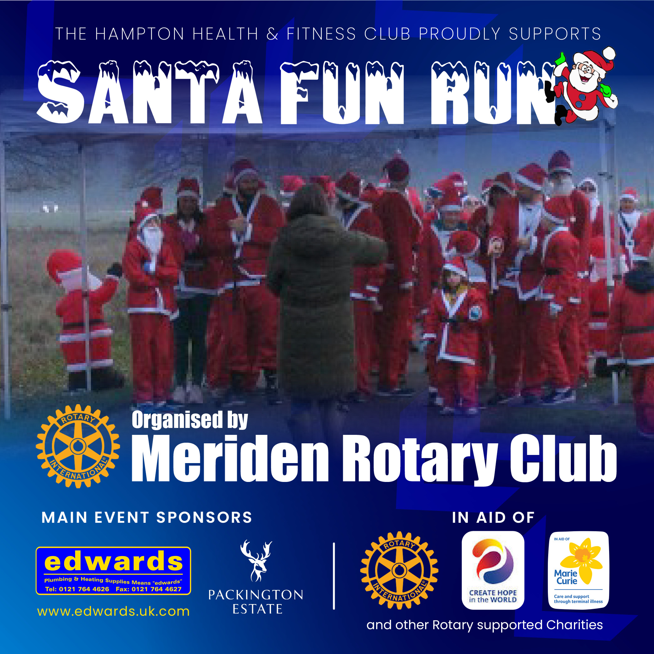 Meriden Rotary Club Santa Fun Run