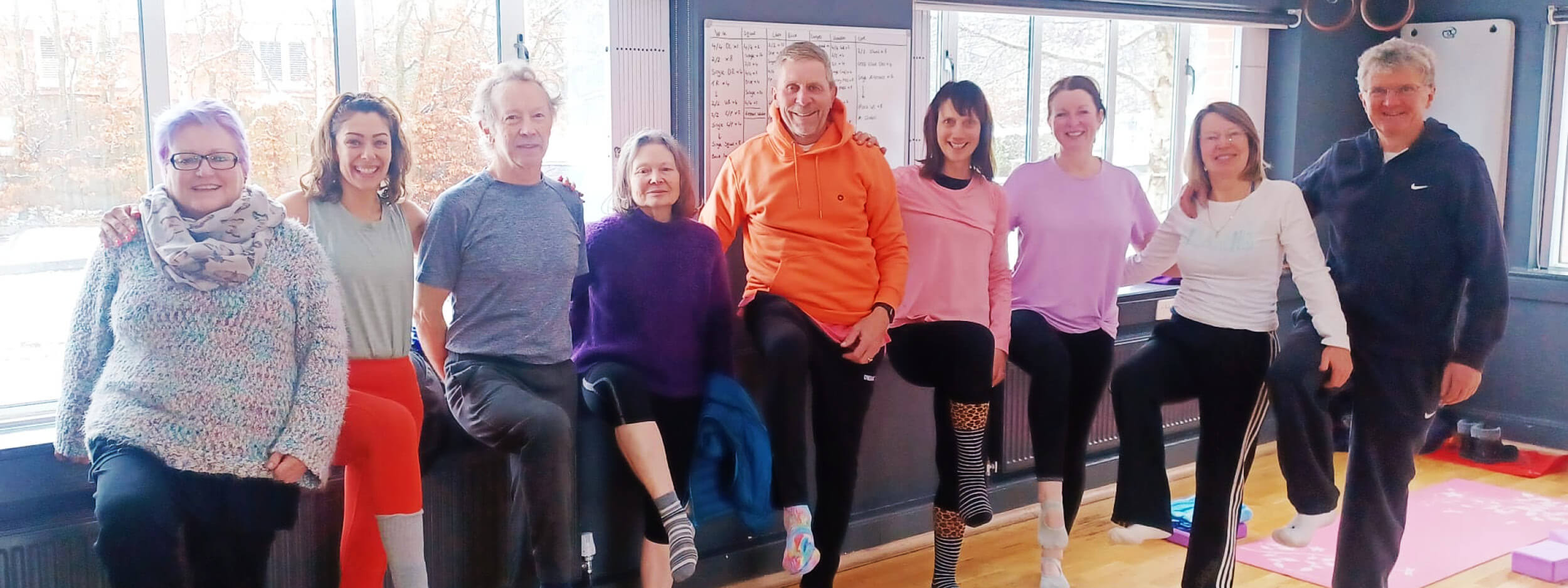 Group Yoga at The Hampton Gym Solihull